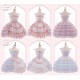 Mademoiselle Pearl Rose Courtyard Blouse, JSK and One Piece(Reservation/2 Colours/Full Payment Without Shipping)